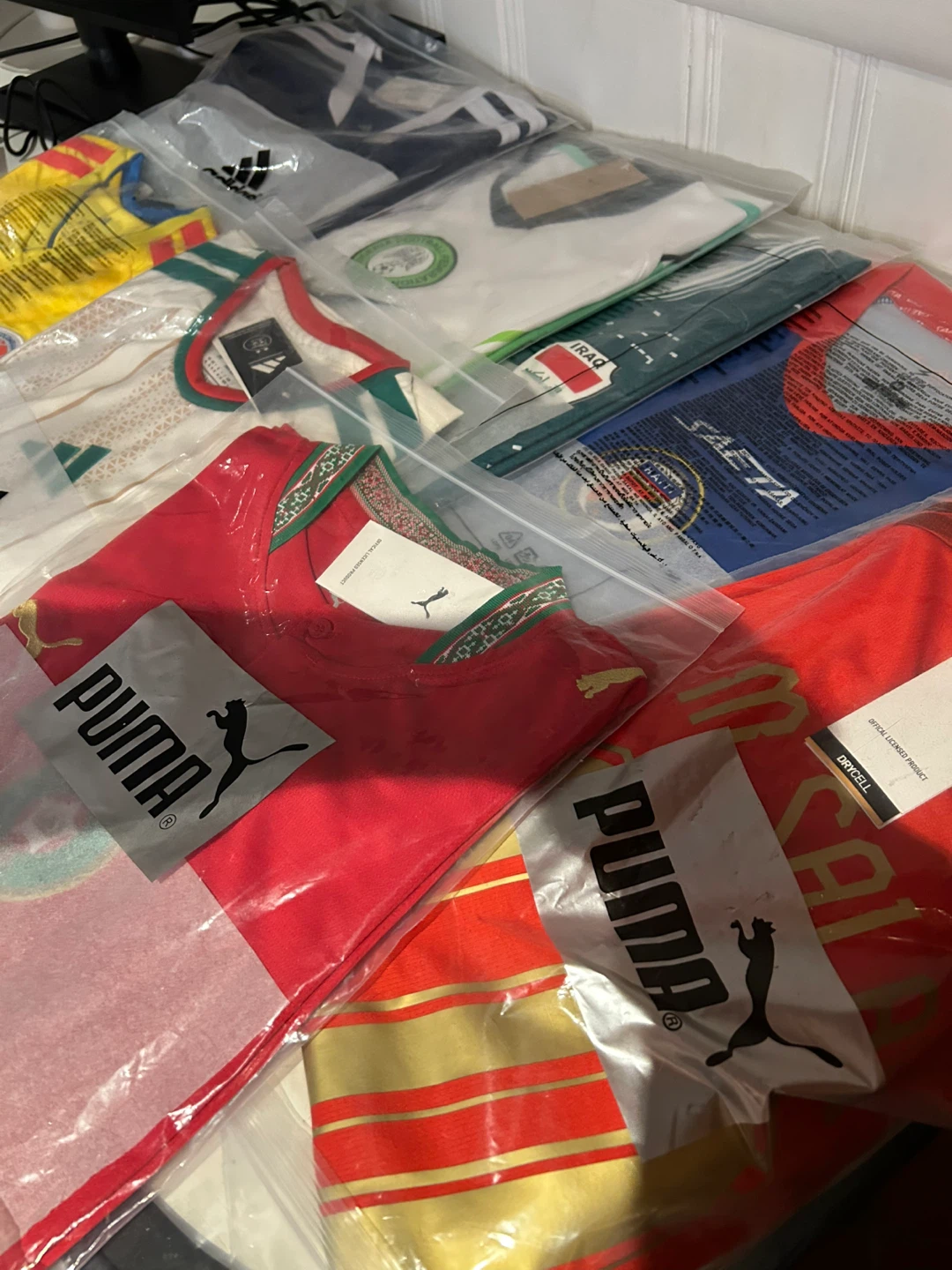 Collection of Soccer Jerseys - Various Brands - photo 3