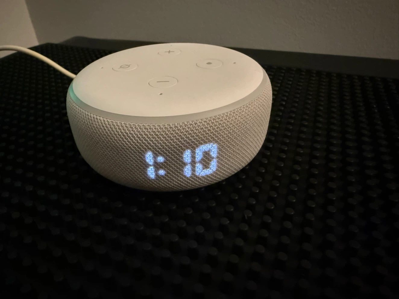 Amazon Echo Dot (3rd Gen) Smart Speaker with Clock