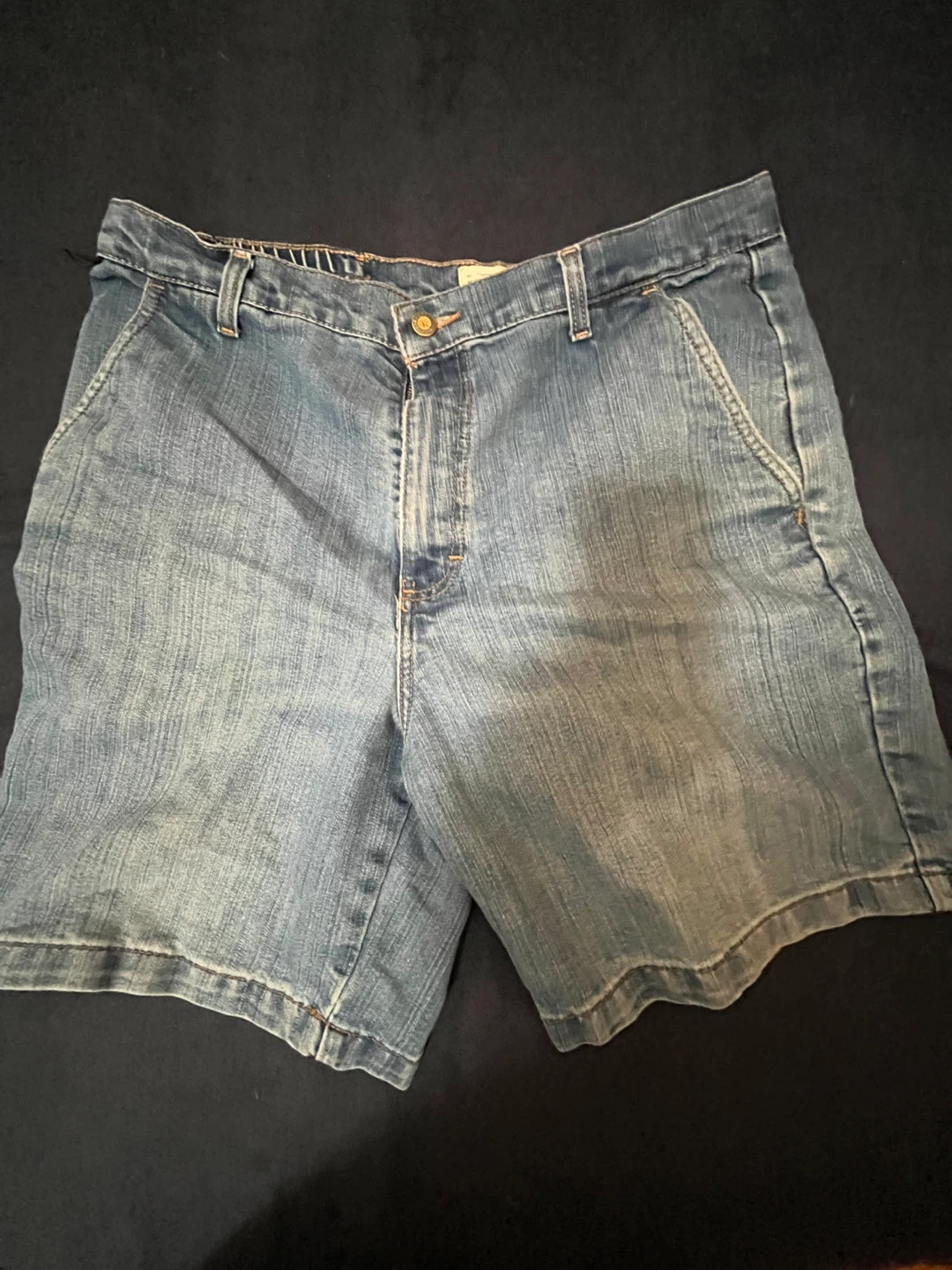 Men's Denim Cargo Shorts