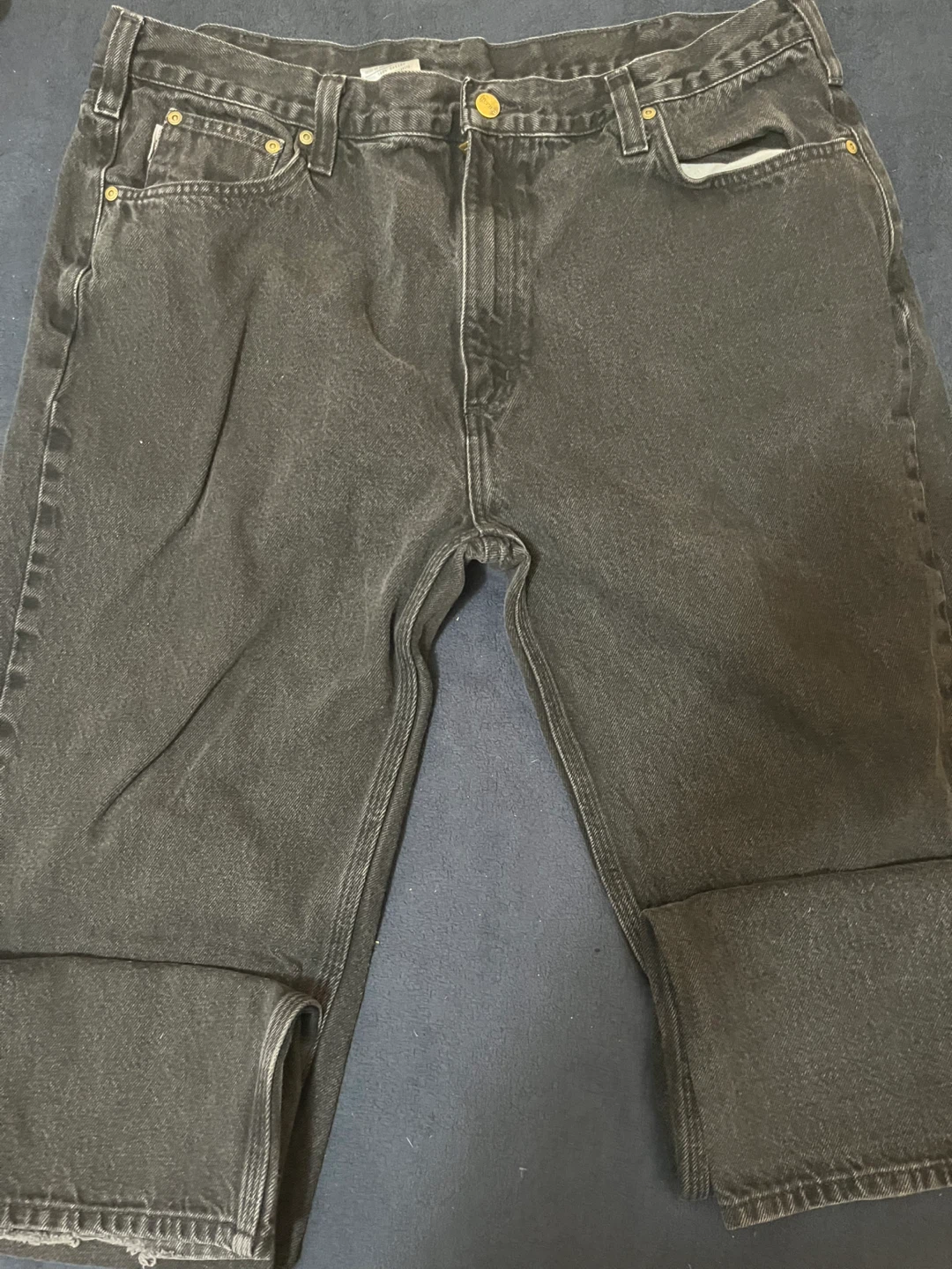 Carhartt Black Denim Jeans