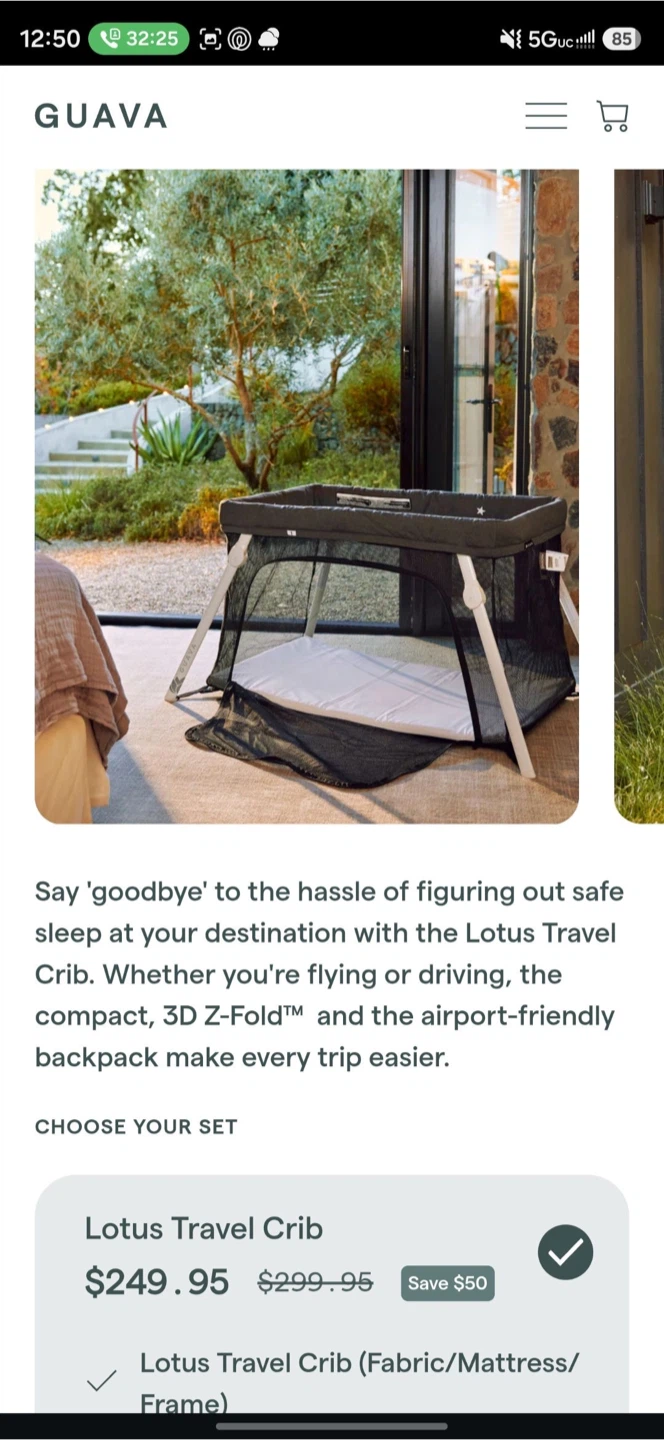 Travel Crib Includes Lightweight Backpack Design - photo 2