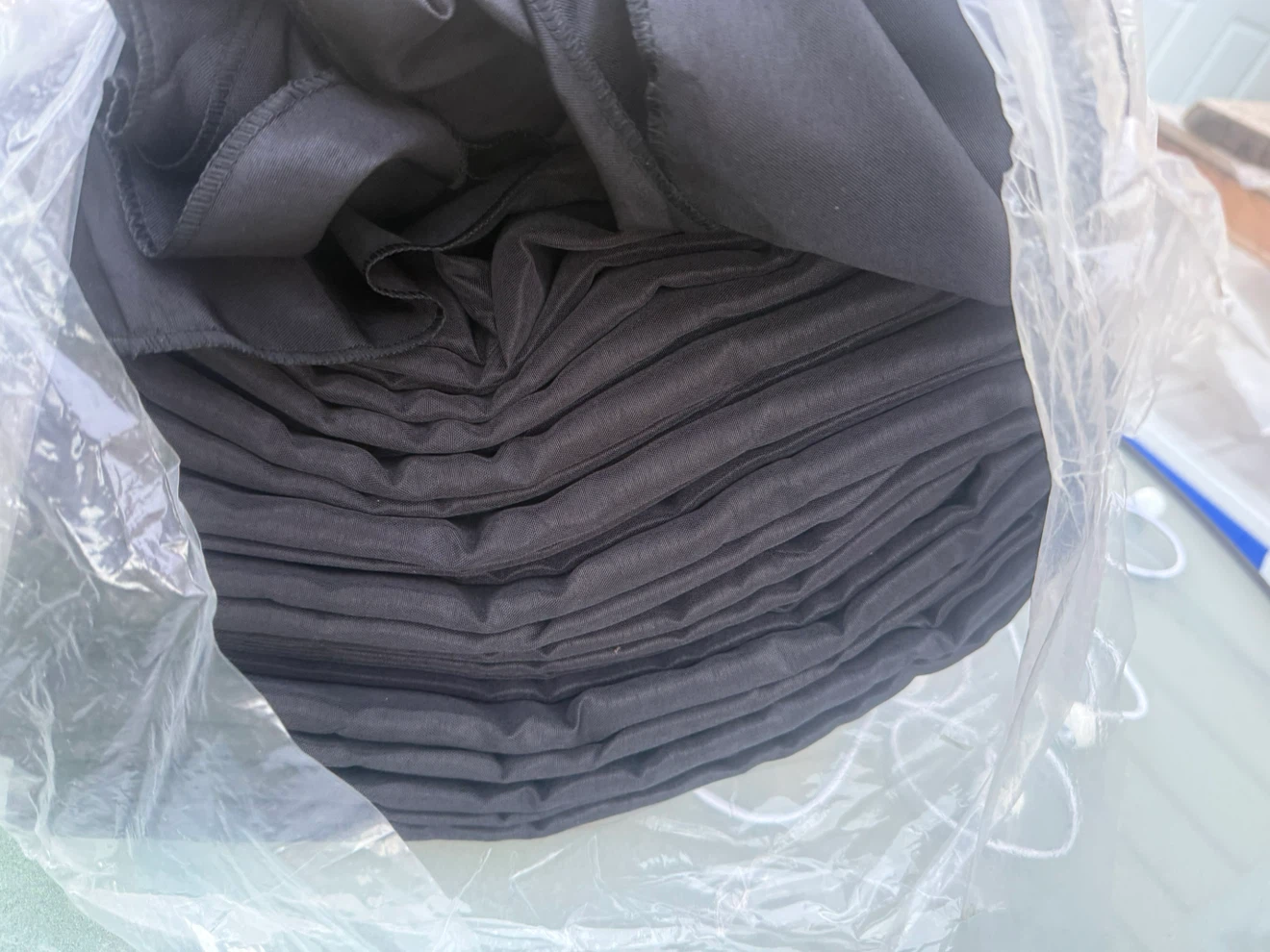 Surmente Tablecloth 90 x 132 inch Black (10 Pack) - photo 2