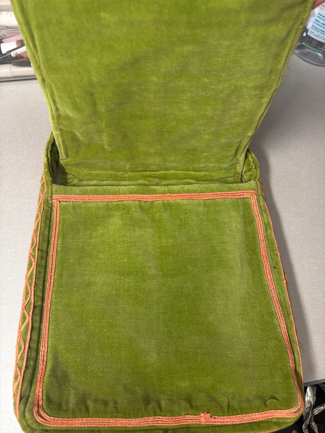 Vintage Patchwork Velvet Purse - photo 3