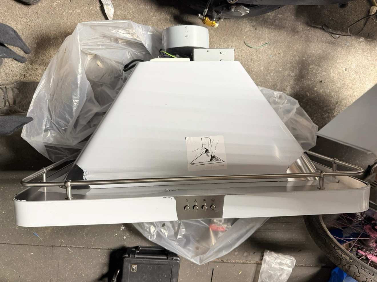 IKEA DATID Stainless Steel Range Hood – Never Installed - photo 2