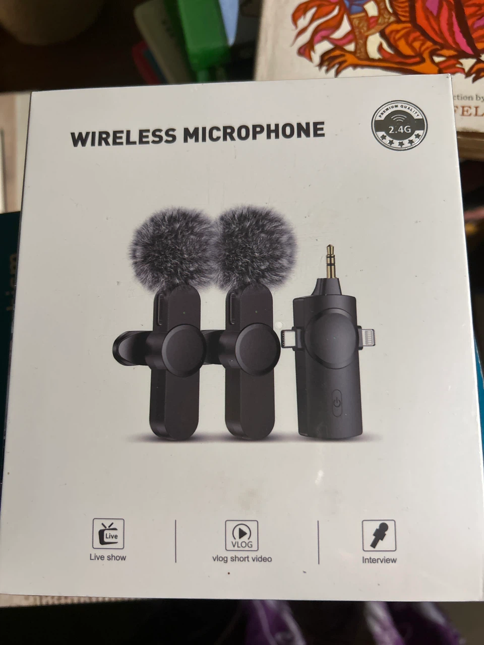 MiloUZ Dual Wireless Microphones