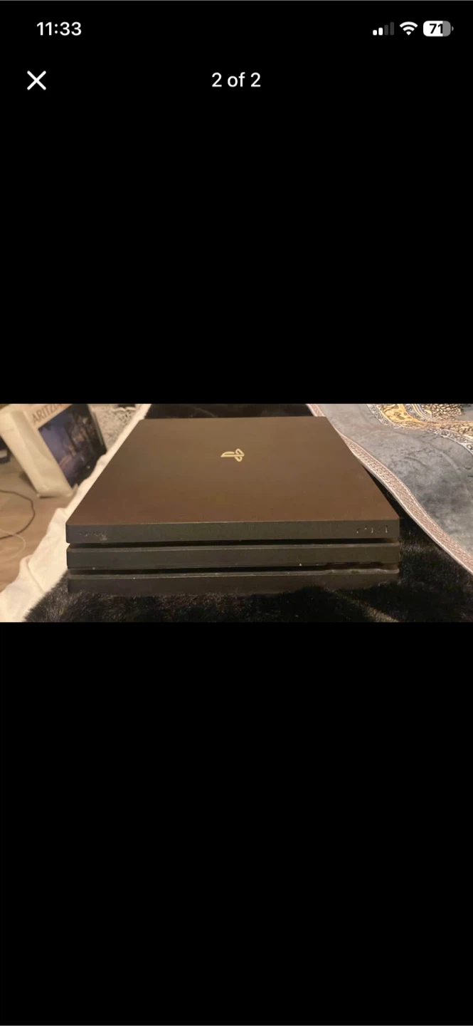 PlayStation 4 Pro Console with Camo Controller