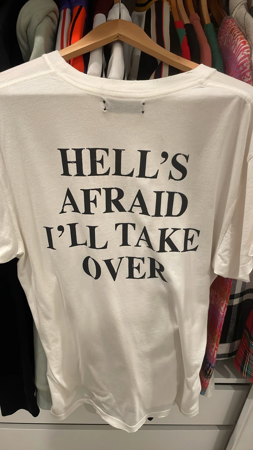 AMIRI White Graphic T-Shirt