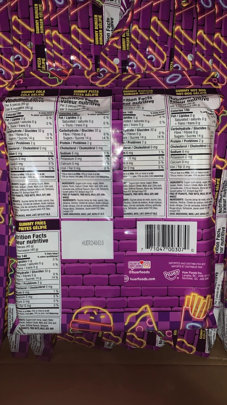 Huer Fast Food Favourites Gummy Assortment - photo 2