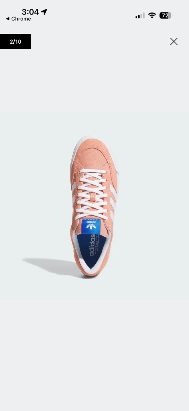 Adidas Nora Shoes - Coral/White