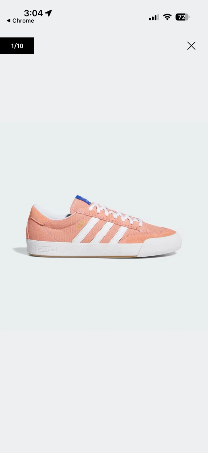 Adidas Nora Shoes - Coral/White - photo 2