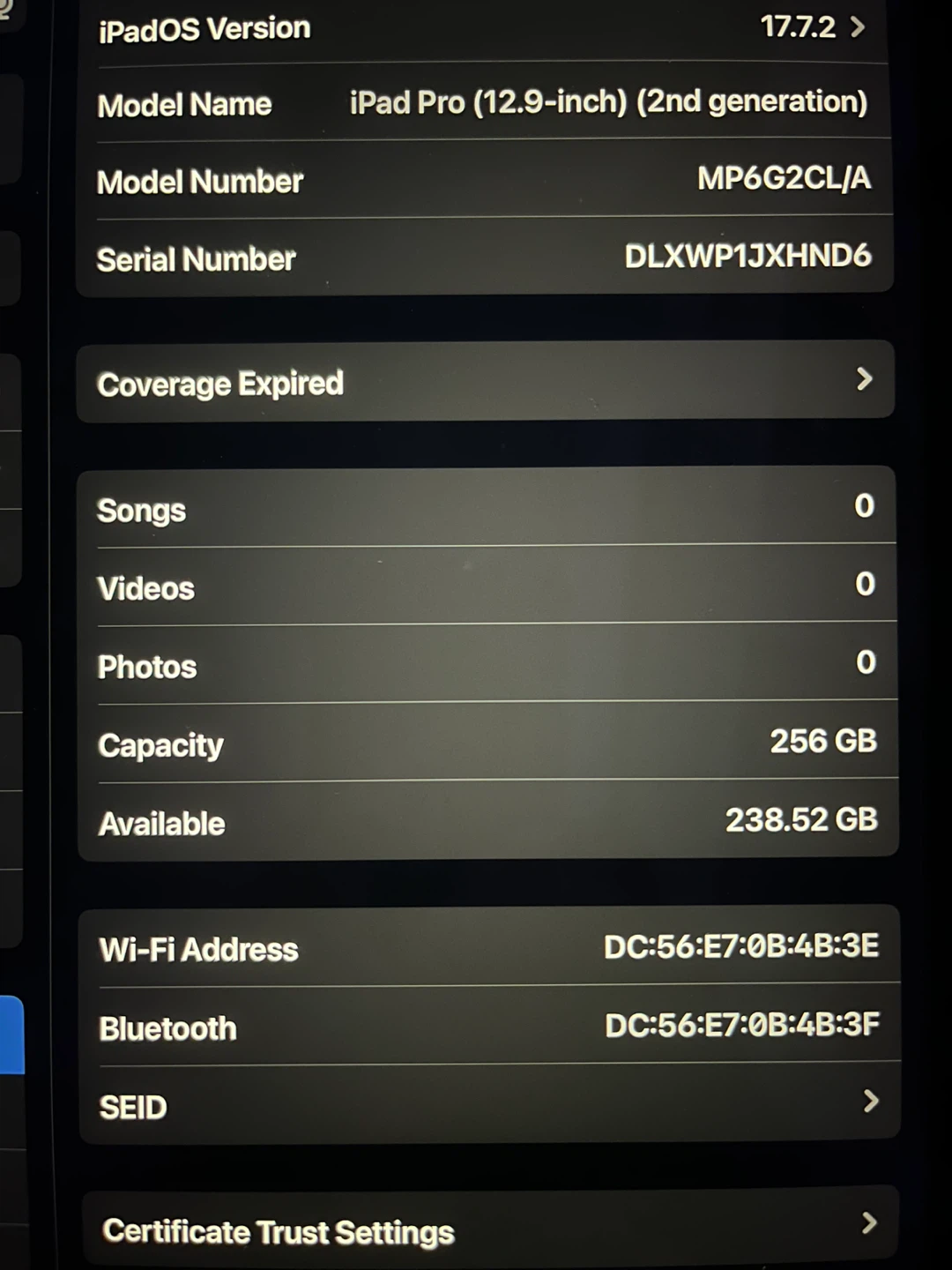 Apple iPad Pro 12.9-inch (2nd Gen) 256GB - photo 2
