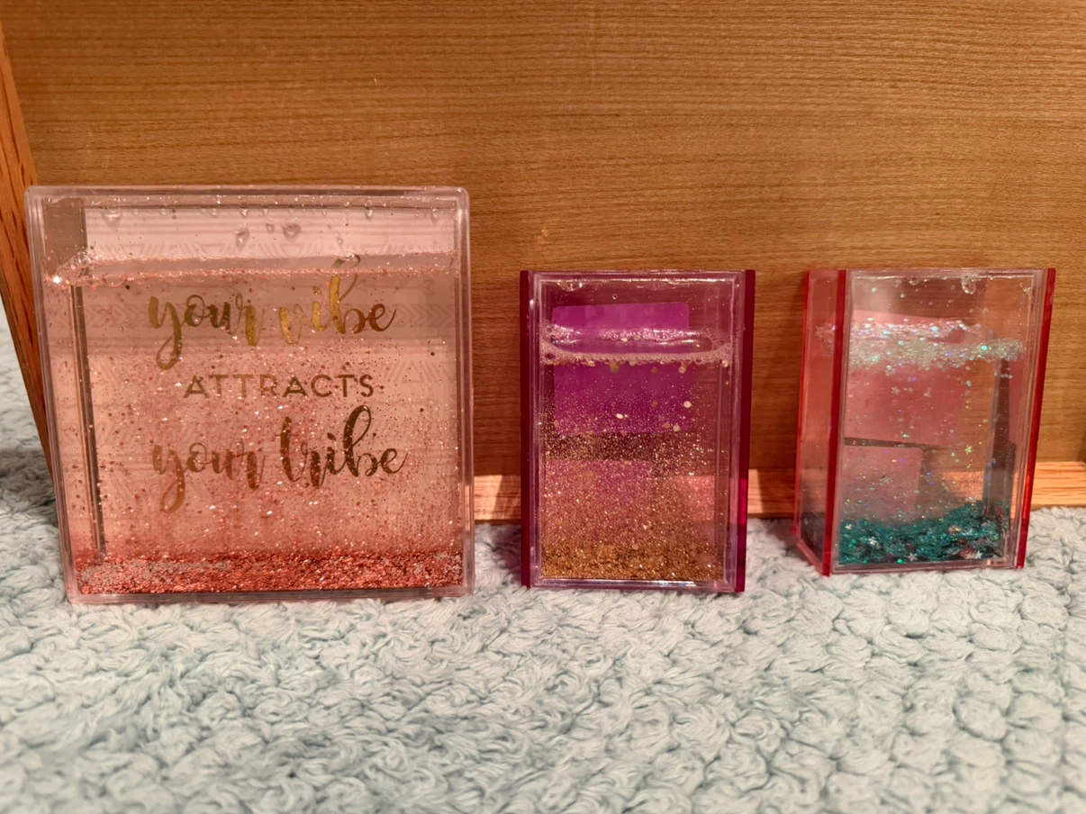 Photo/ Instant photo Glitter Blocks (Set of 3)