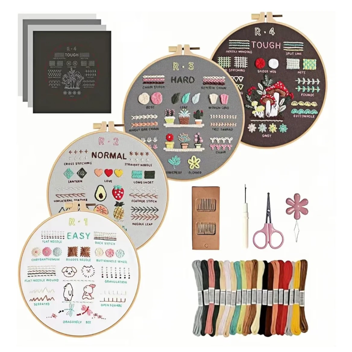 Brand New Embroidery Kit for Beginners