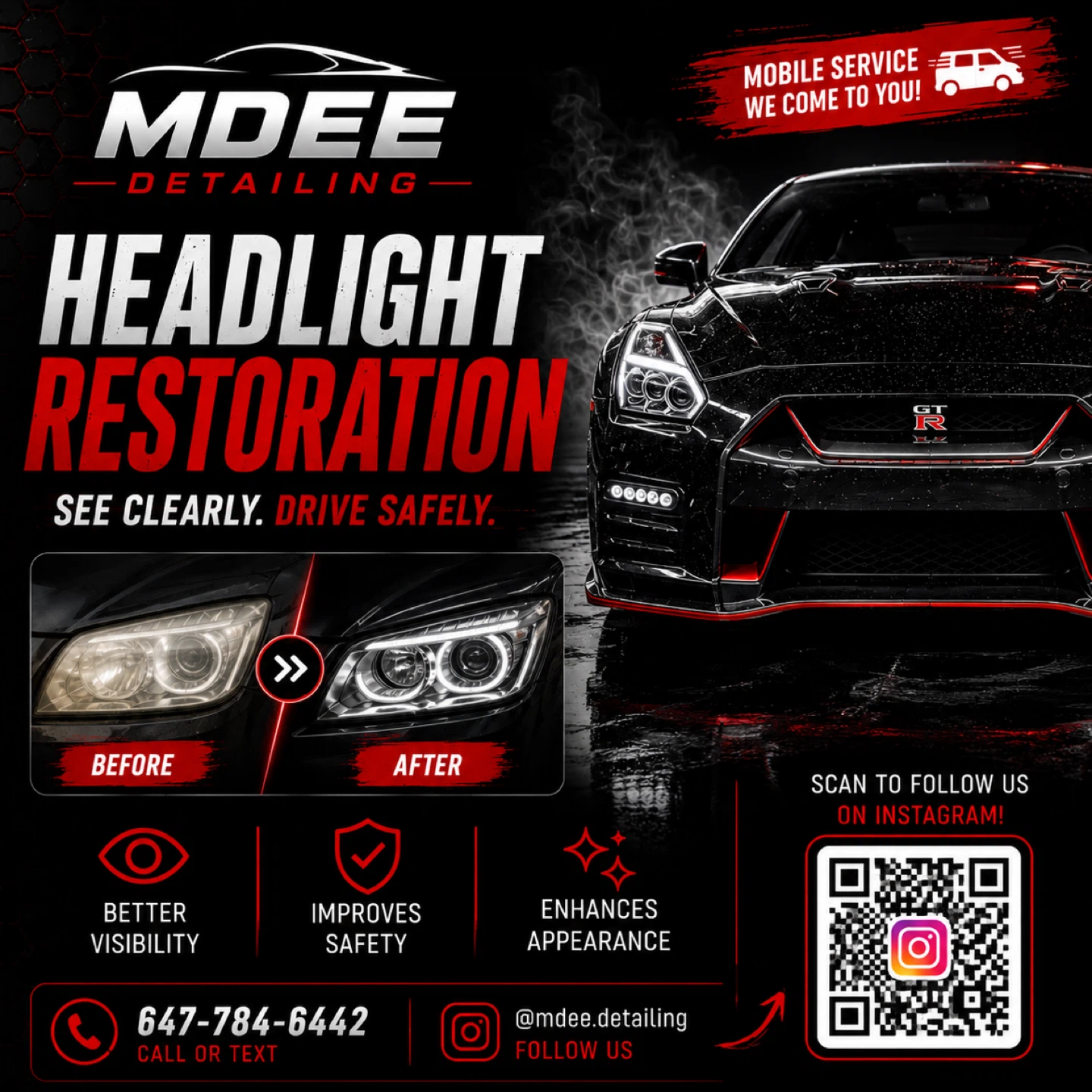 Headlight restoration