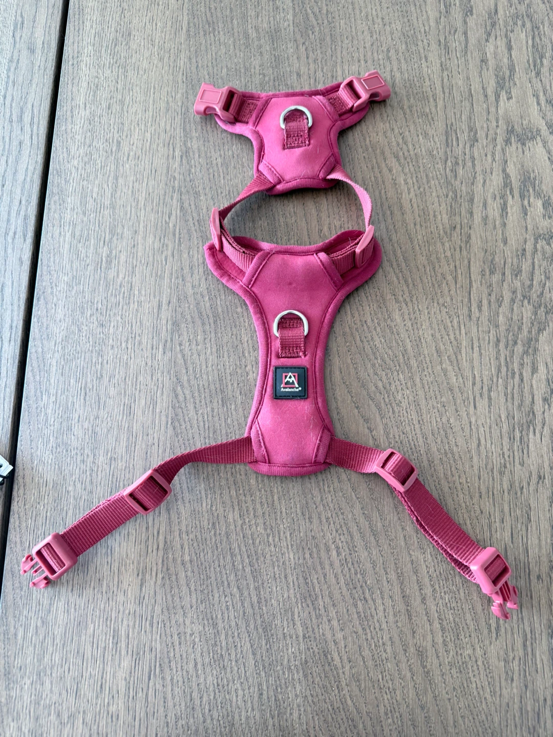 Dog Harness red Adjustable-size S - photo 2