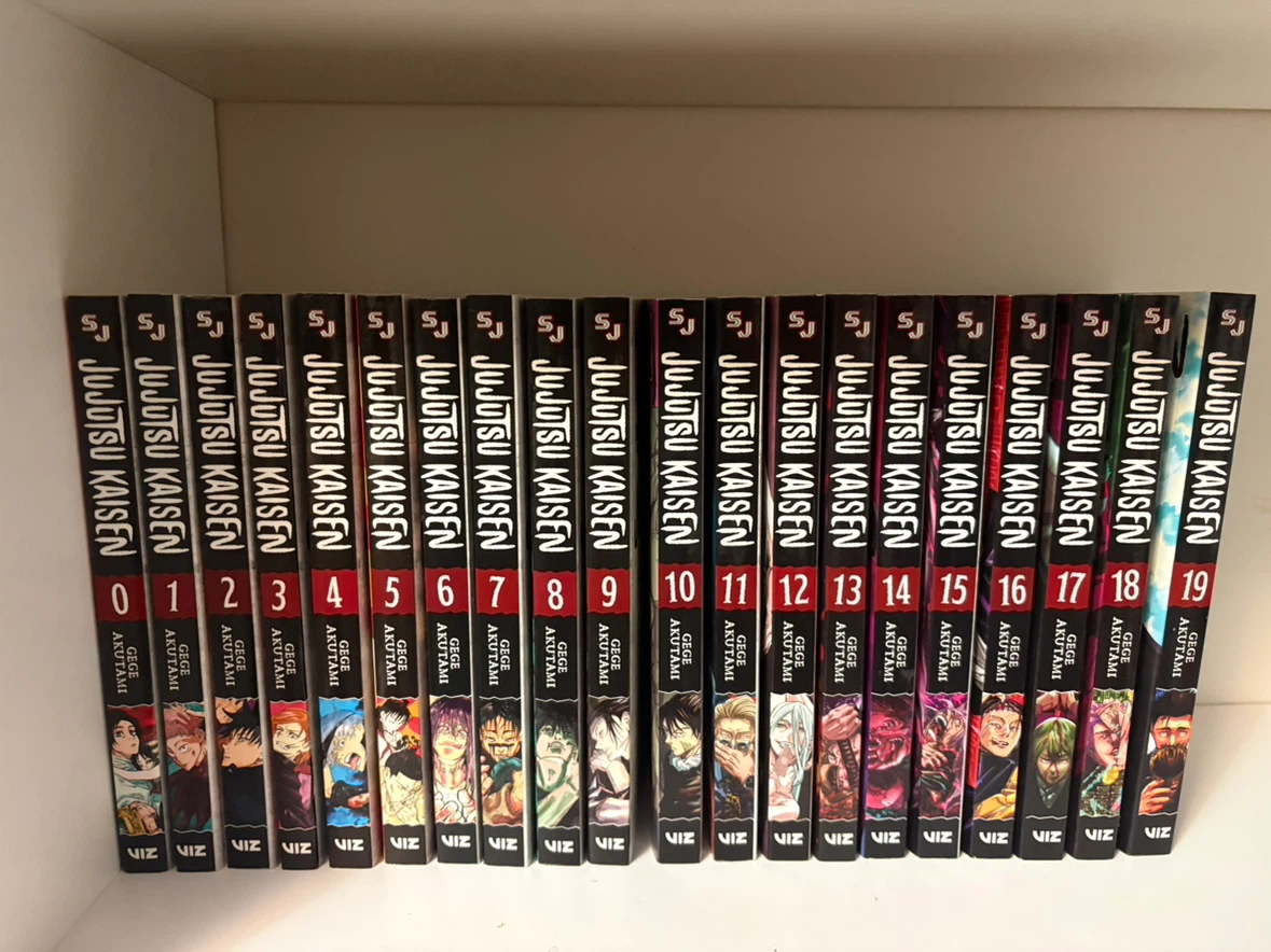 Jujutsu Kaisen mangas