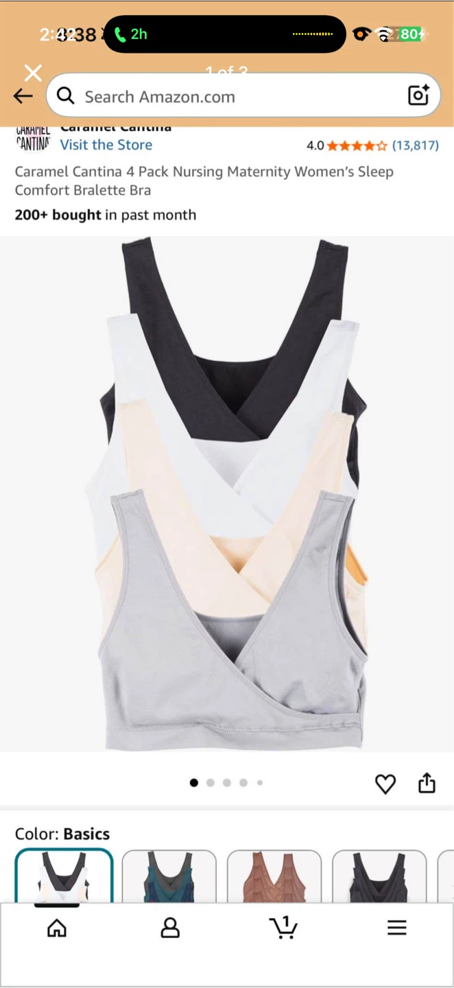 Caramel Cantina 4 Pack Women's  - Size M