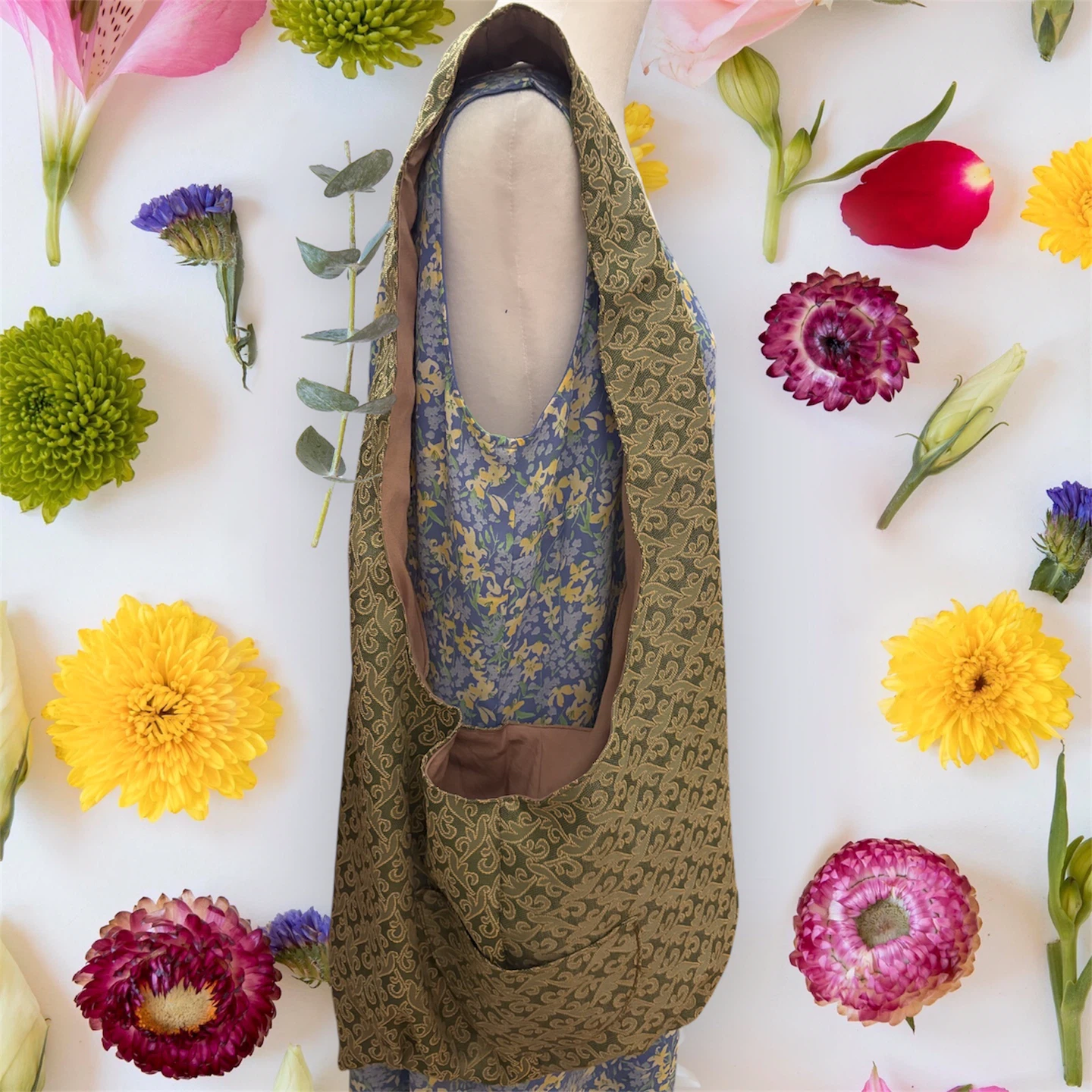 Handmade Crochet Tote Bags and fabric bags