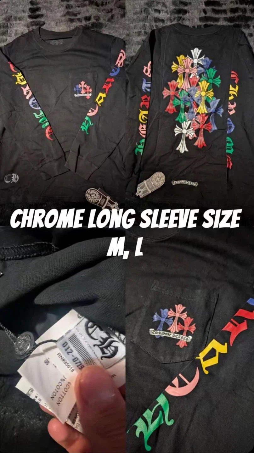Chrome Hearts Long Sleeve T-Shirt