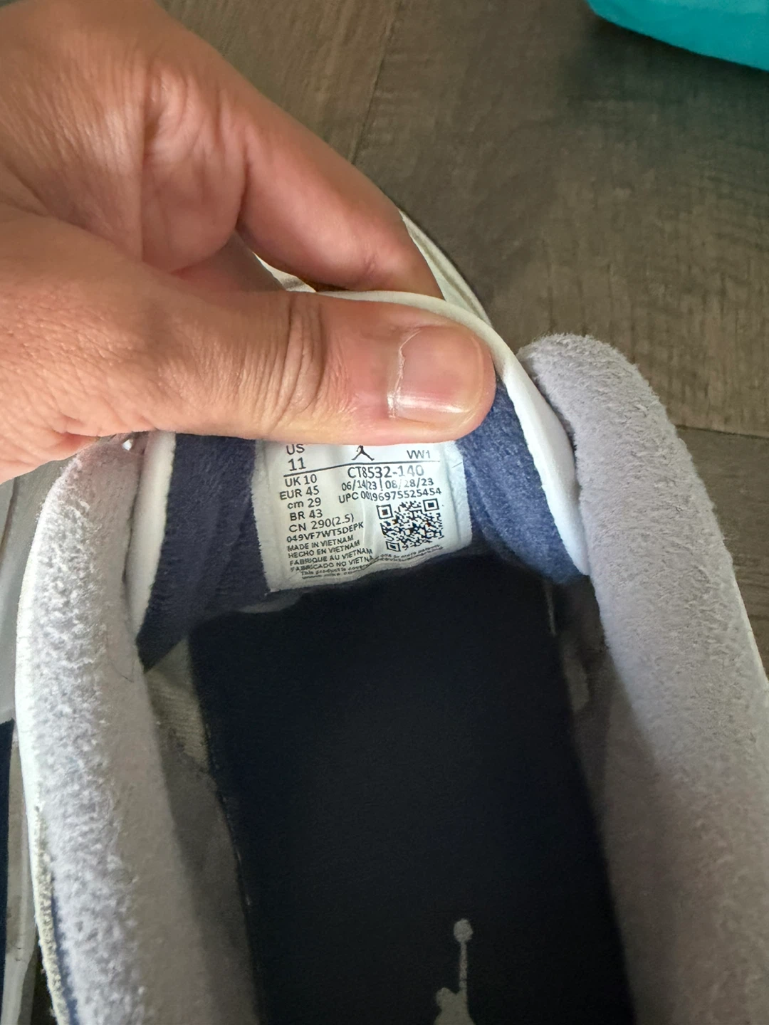 Jordan 3 midnight navy - photo 3