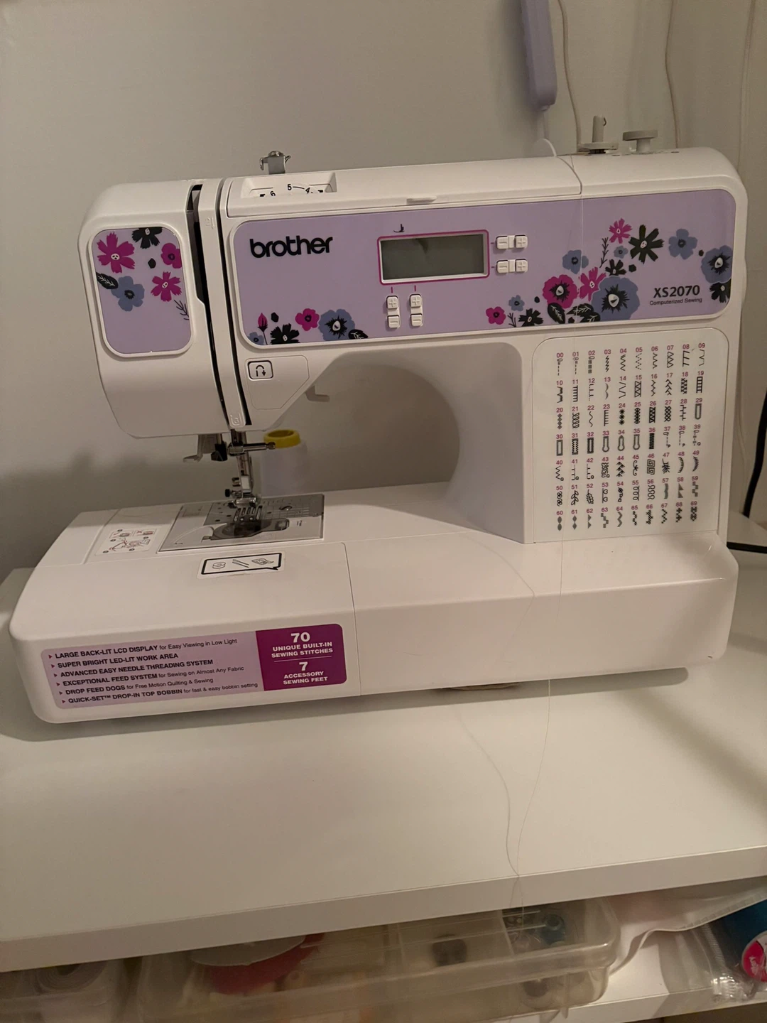 Brother XS2070 Computerized Sewing Machine