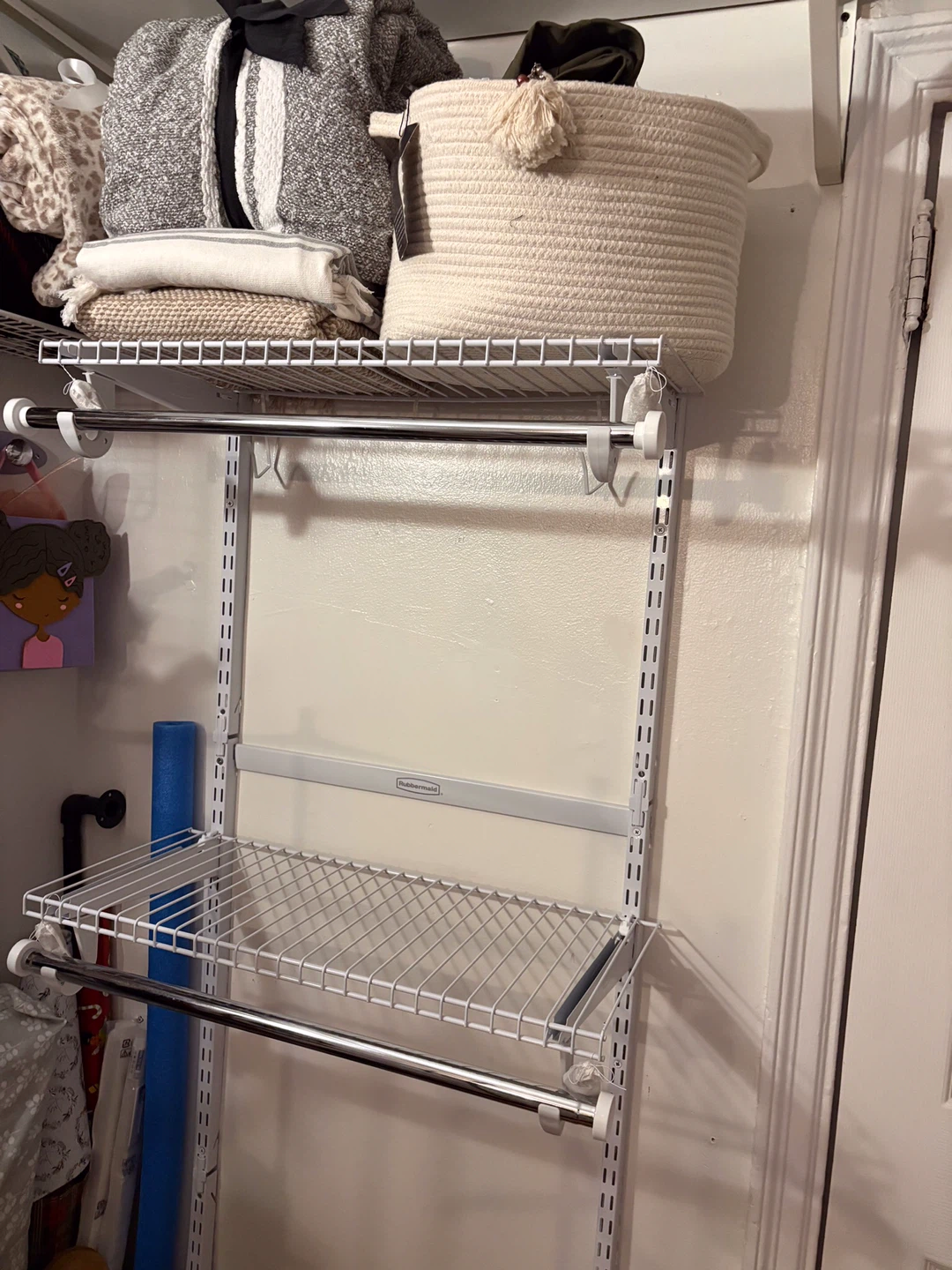 Rubbermaid Wire Shelving Unit - photo 3