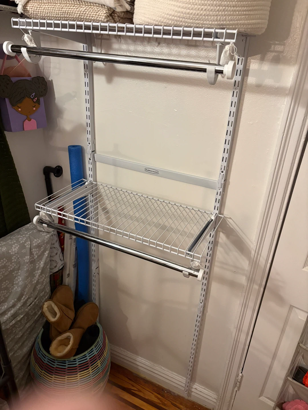 Rubbermaid Wire Shelving Unit - photo 5