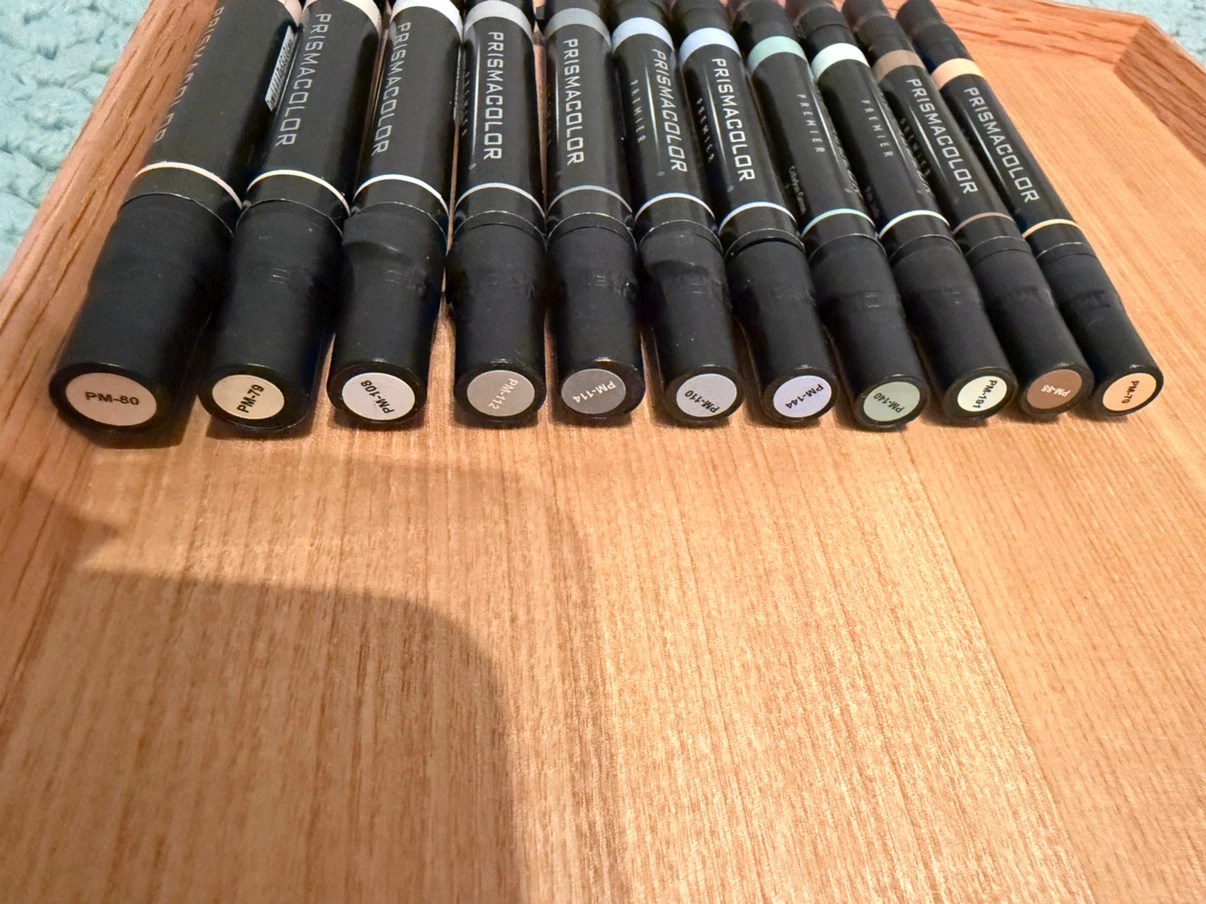 Sealed Prismacolor Premier 12 Art Markers+11 art markers - photo 3