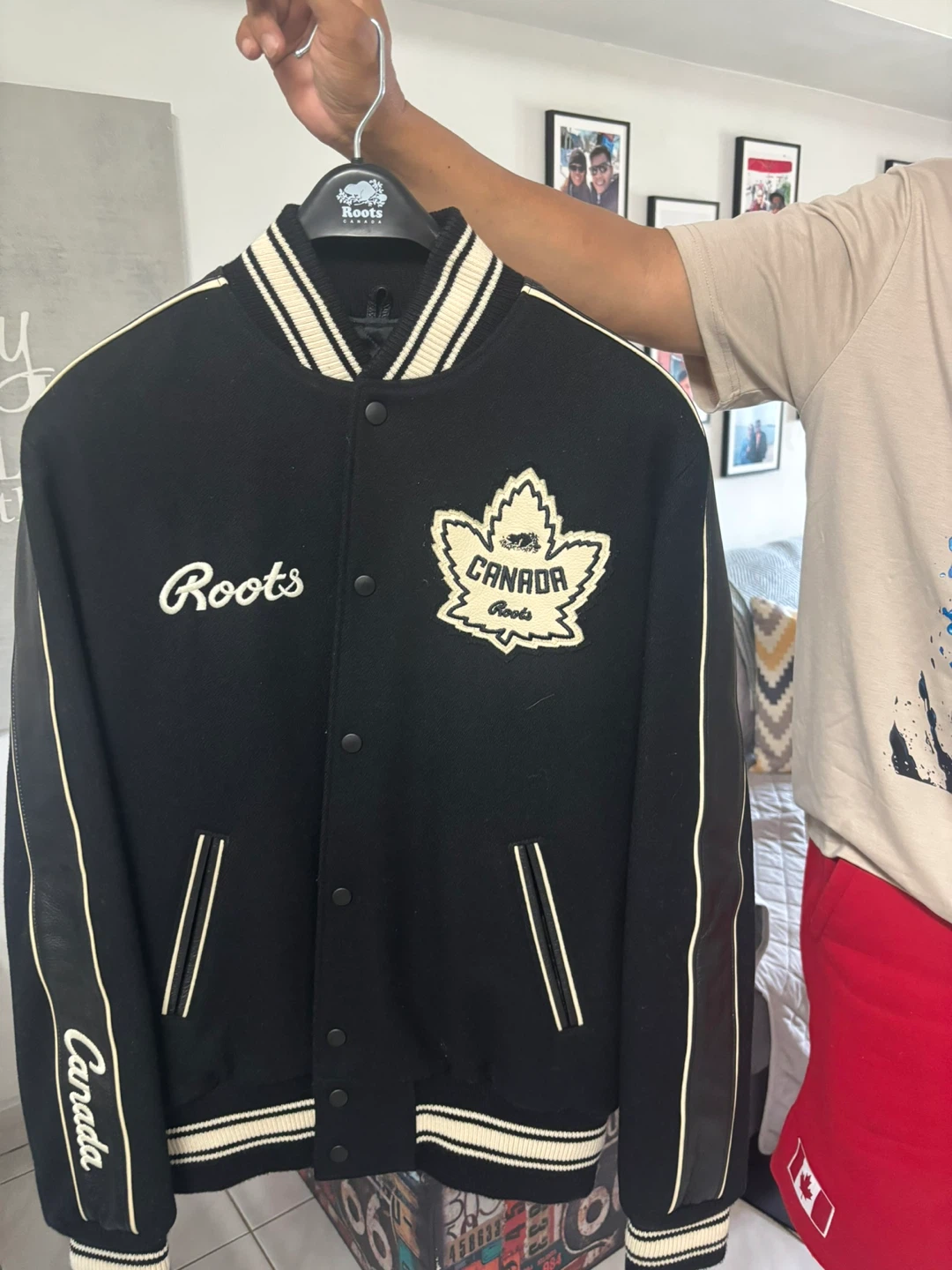 Roots Canada Varsity Jacket