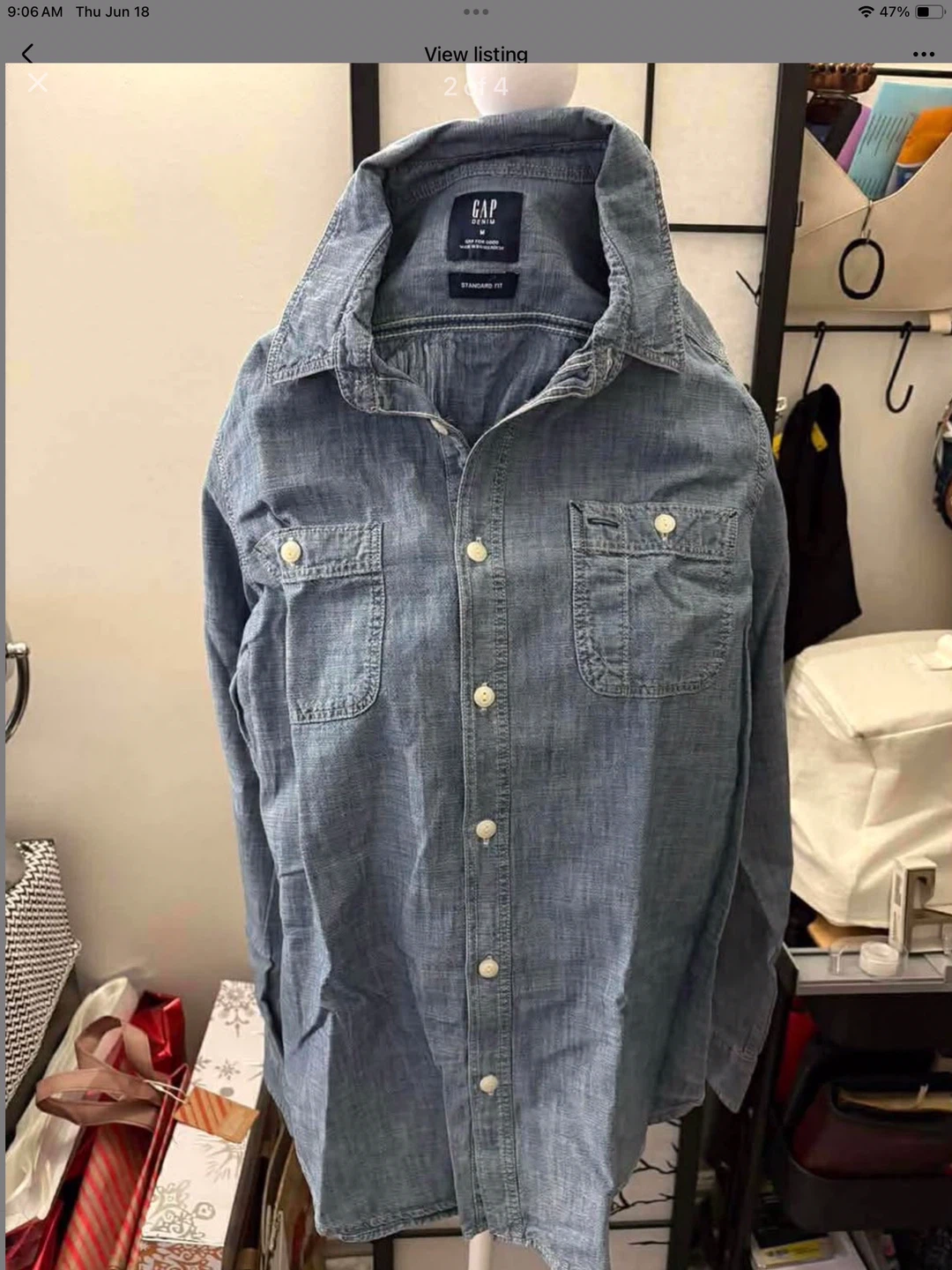 Gap Denim Shirt