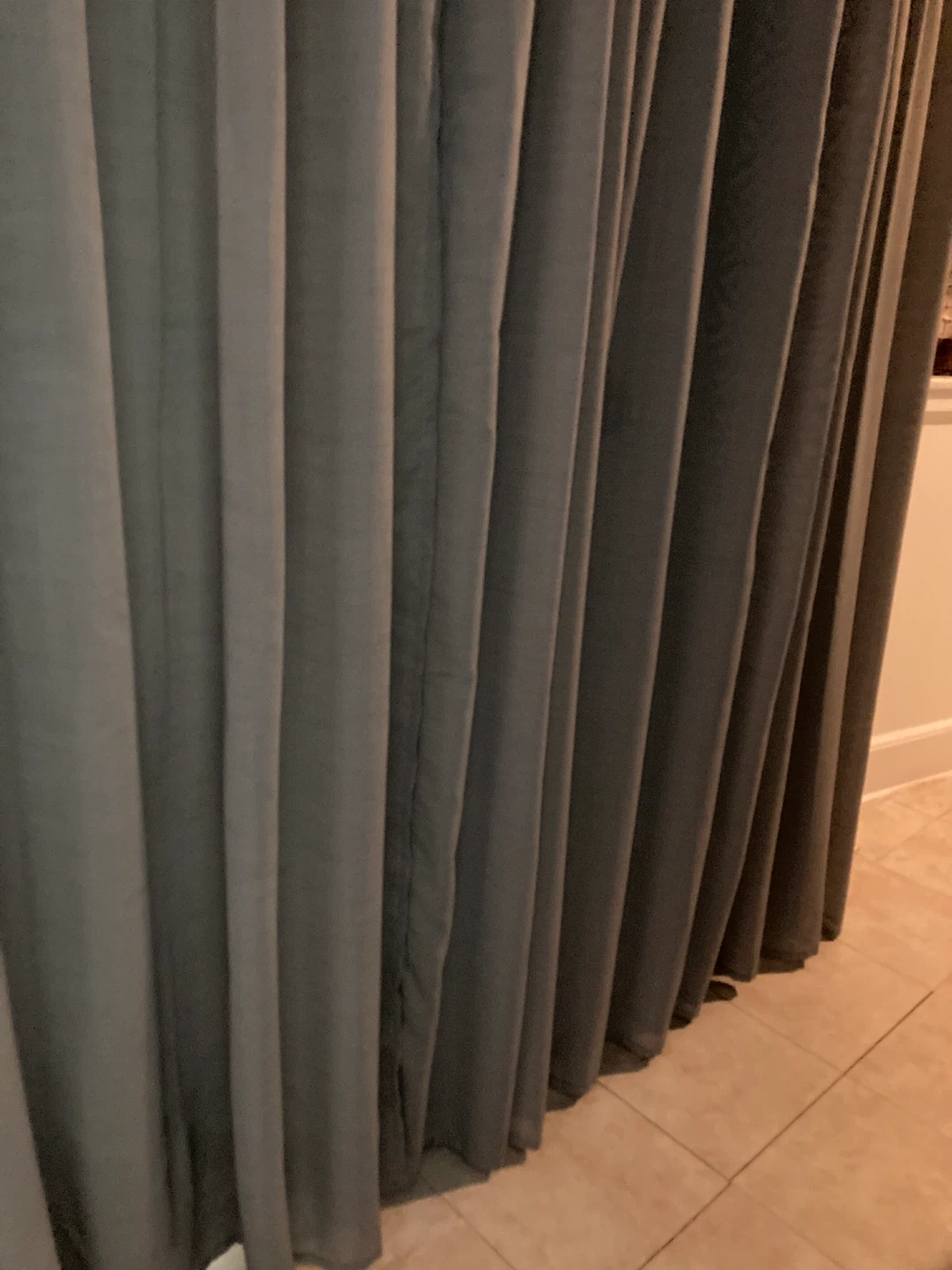 IKEA Gray Curtains Excellent Condition like new