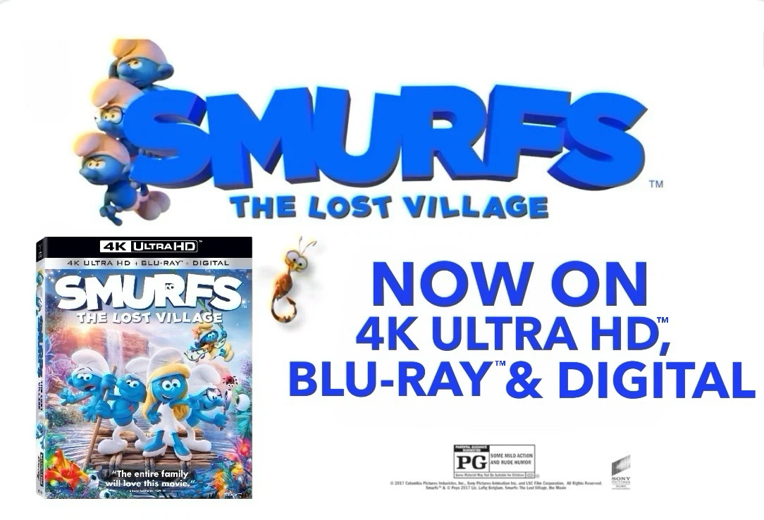 Smurfs: The Lost Village 4K UHD Blu-ray Combo Pack - photo 5
