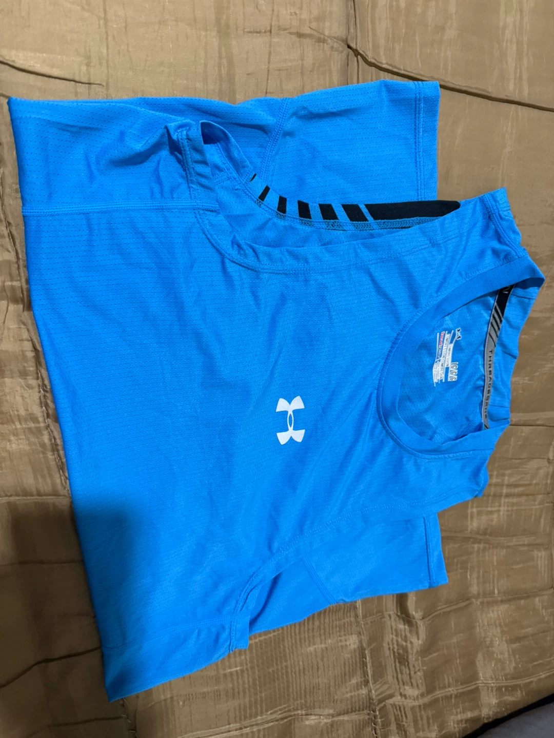 Under Armour Blue Sleeveless Athletic Tank Top - photo 2