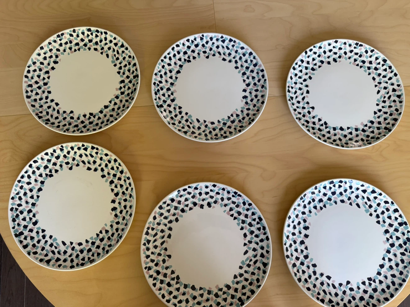 Set of 6 IKEA Dinner Plates
