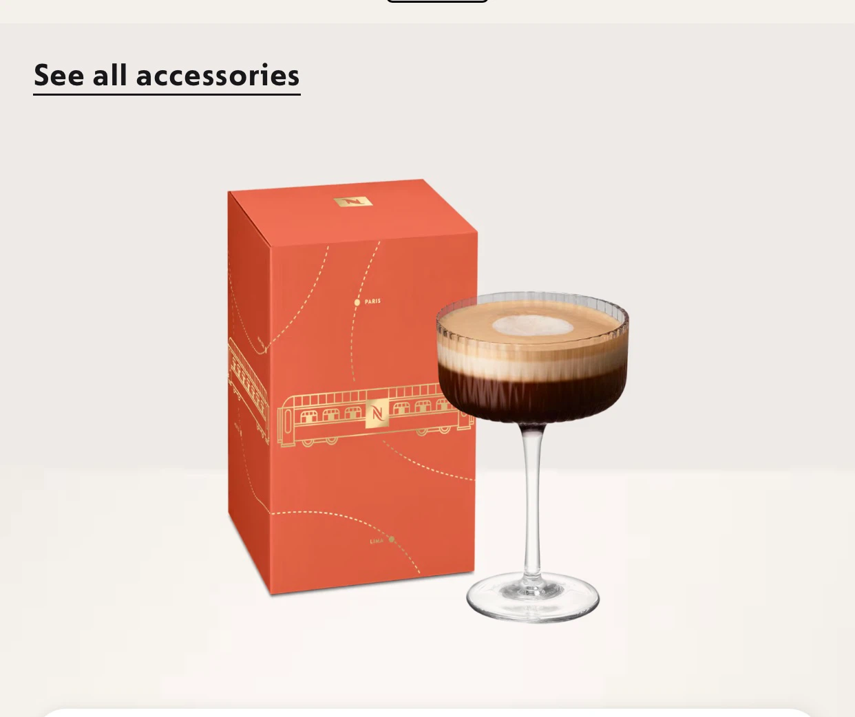 Nespresso Glass Coupe - photo 4