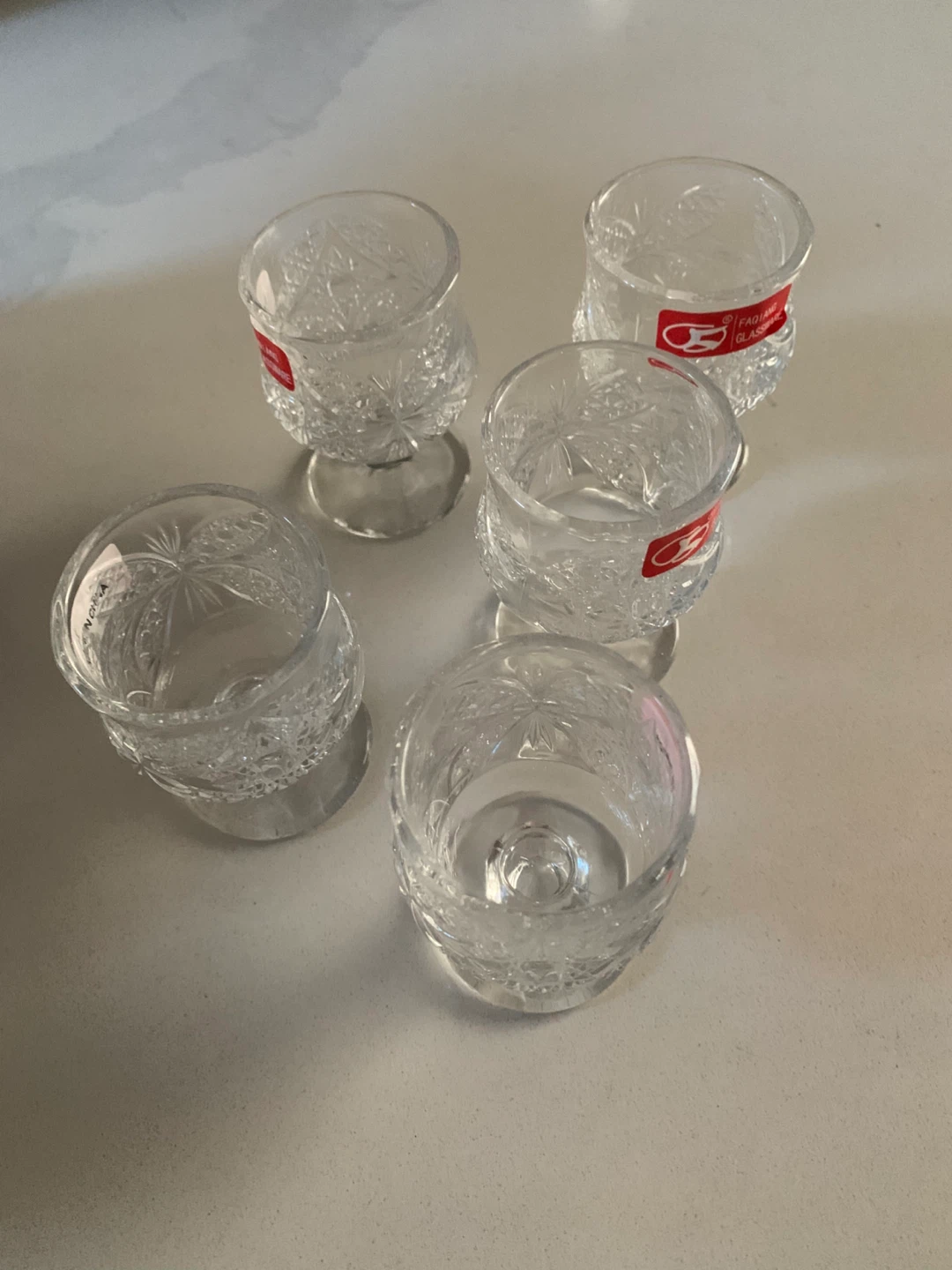 Soopiiiso Crystal Shot Glasses (Set of 5)