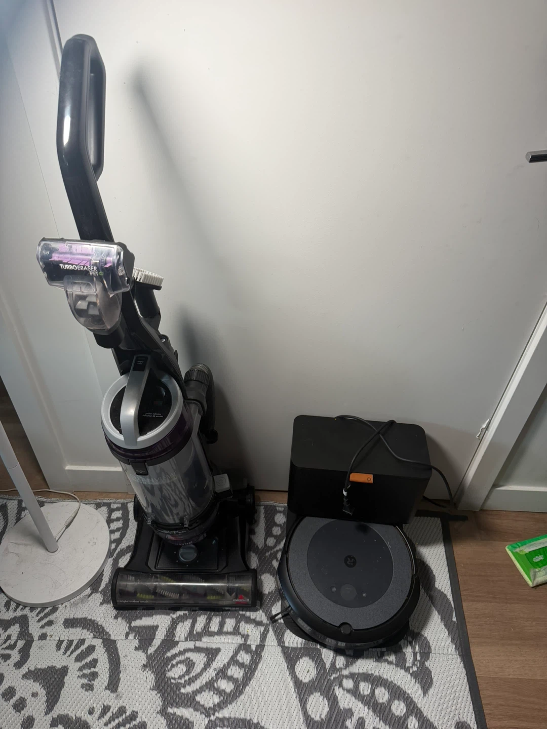 Both vacuum and an iRobot x2