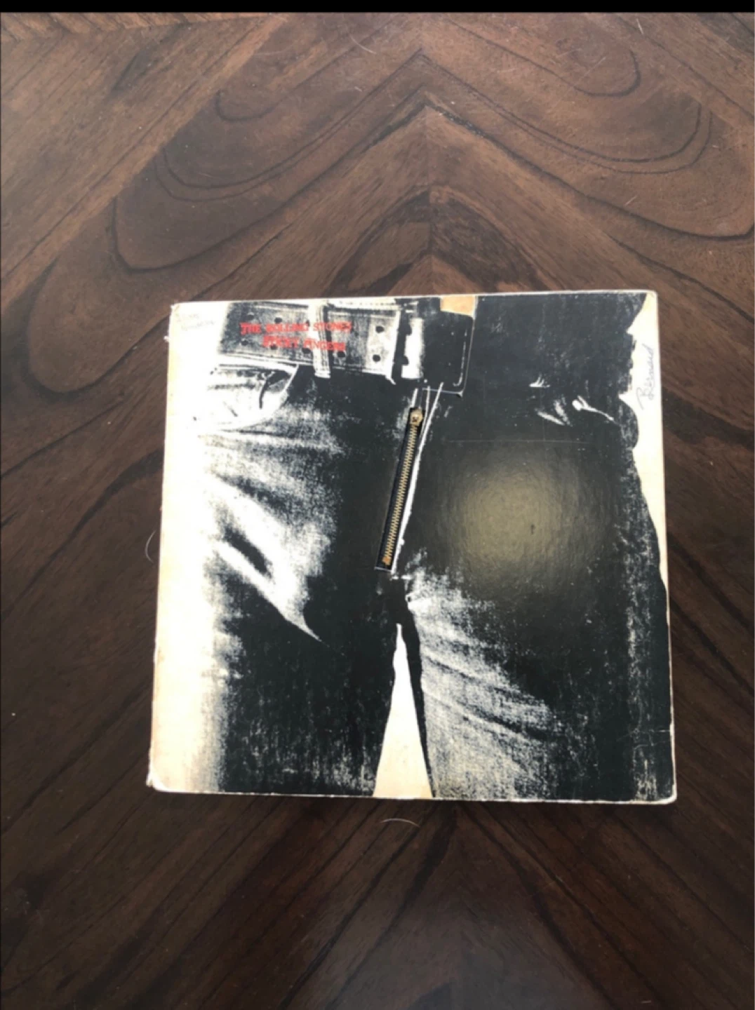 The Rolling Stones Sticky Fingers vinyl