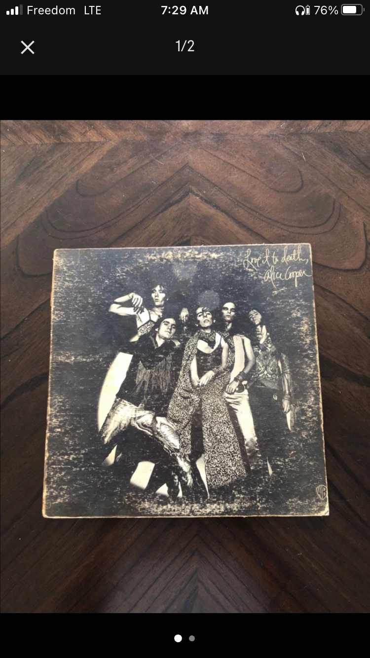 Alice Cooper Love It To Death Vinyl