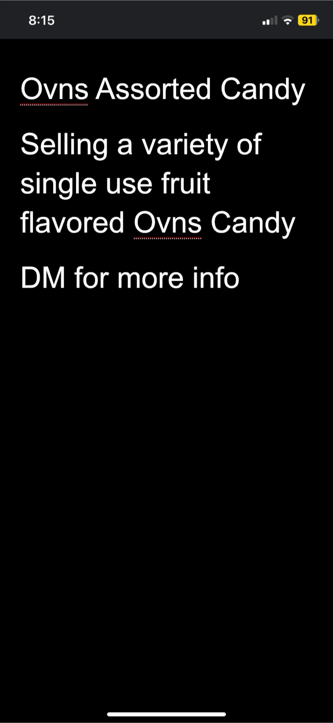 OVns Assorted Candy