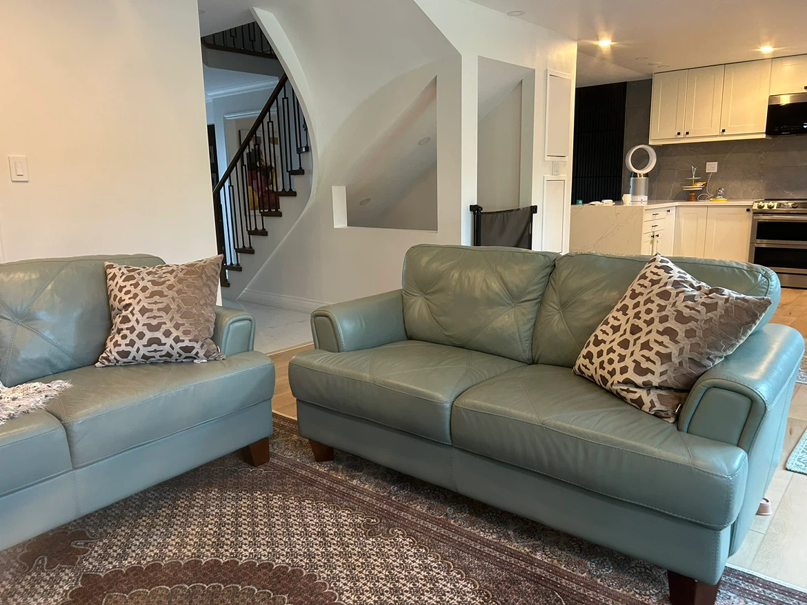 Genuine Leather Loveseats