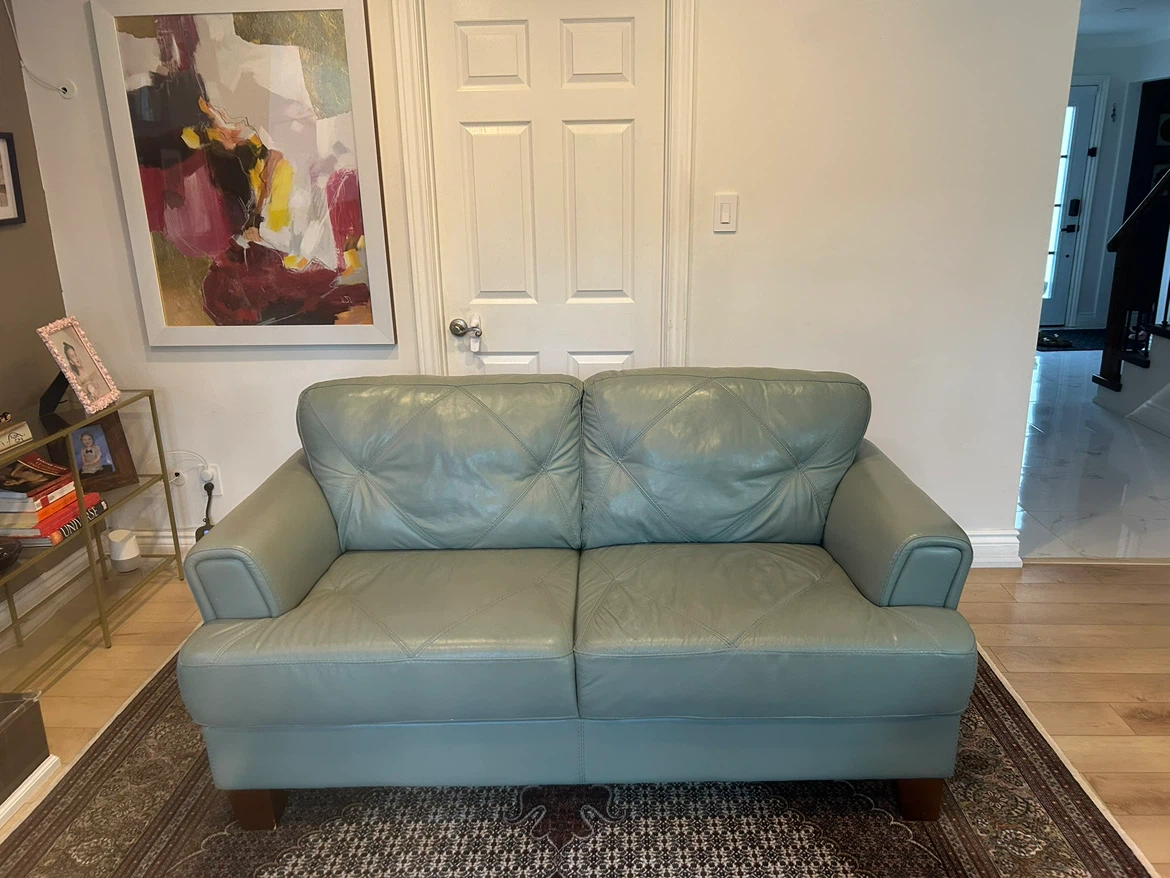 Genuine Leather Loveseats - photo 2