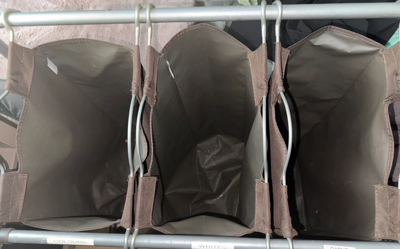Triple Hamper Laundry Sorter - photo 2