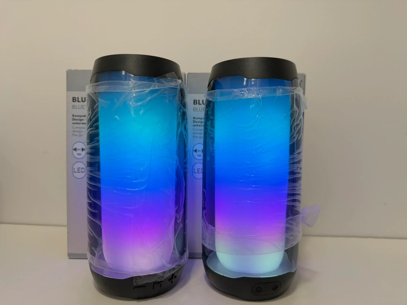 Bluetooth Speaker with LED Light Show - photo 4