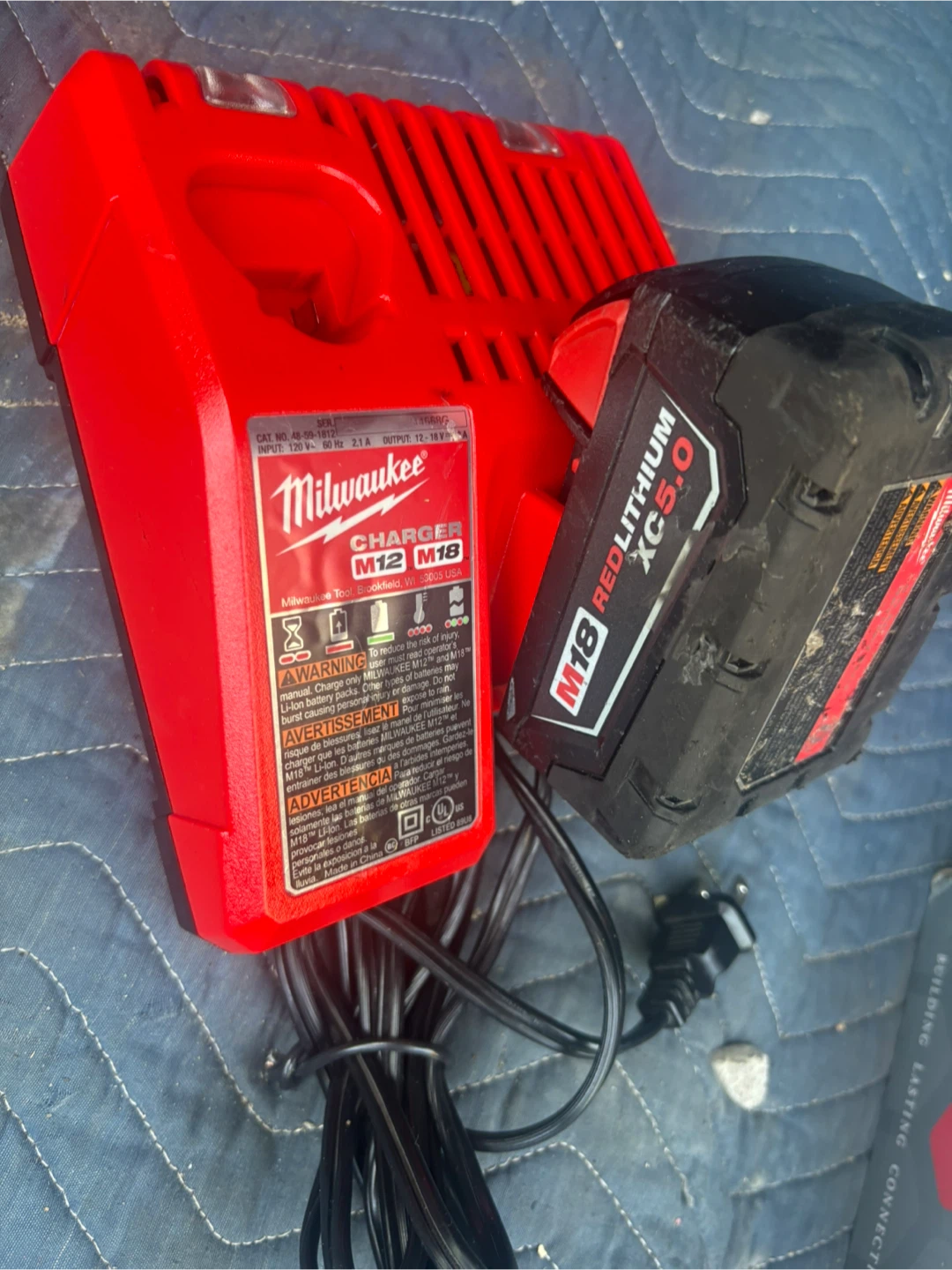 Milwaukee M18 REDLITHIUM XC 5.0 Battery