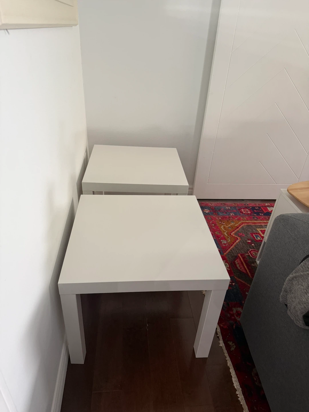 IKEA LACK Side Tables - White (Set of 2)