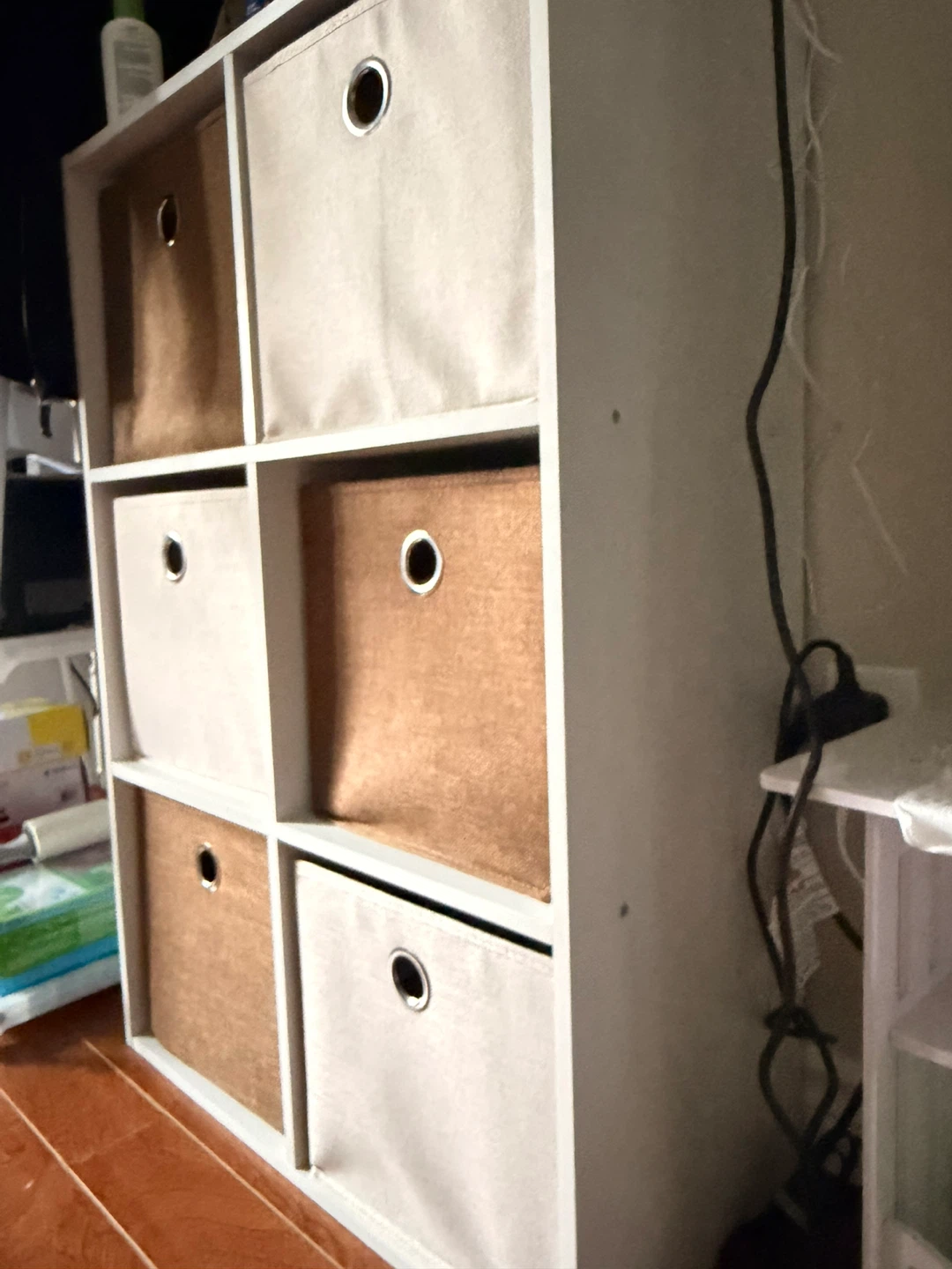 6-Cube Storage Organizer with Bins - photo 2