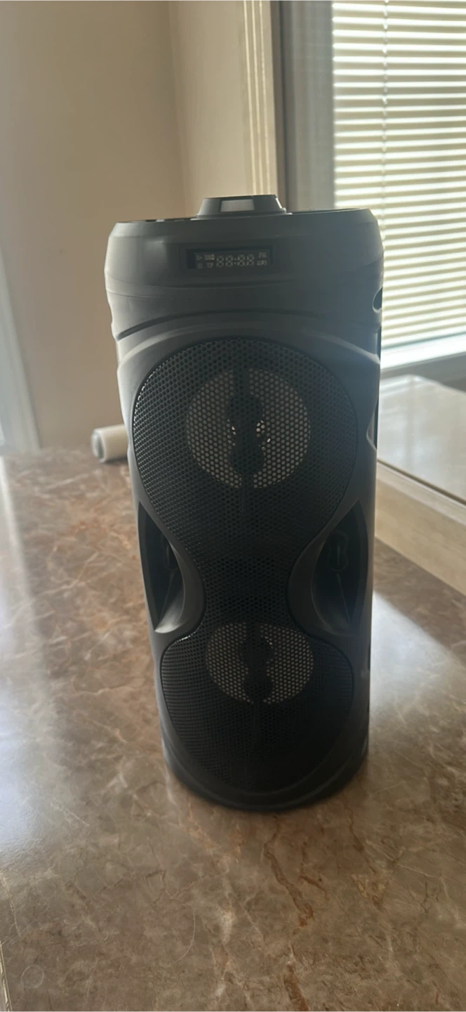 Sylvania portable bluetooth speaker