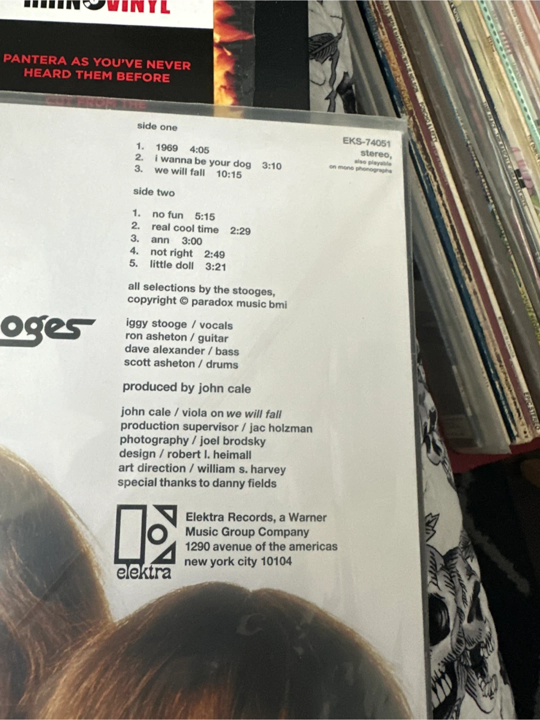 The Stooges - Self-Titled Vinyl Record - photo 2