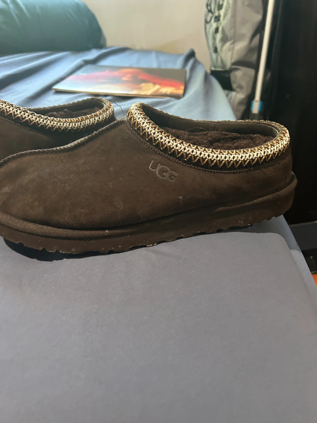 Brown UGG Slippers Size 9